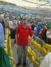 In the Maracanã stadium